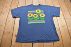 Vintage 1995 Sunflower Graphic T Shirt