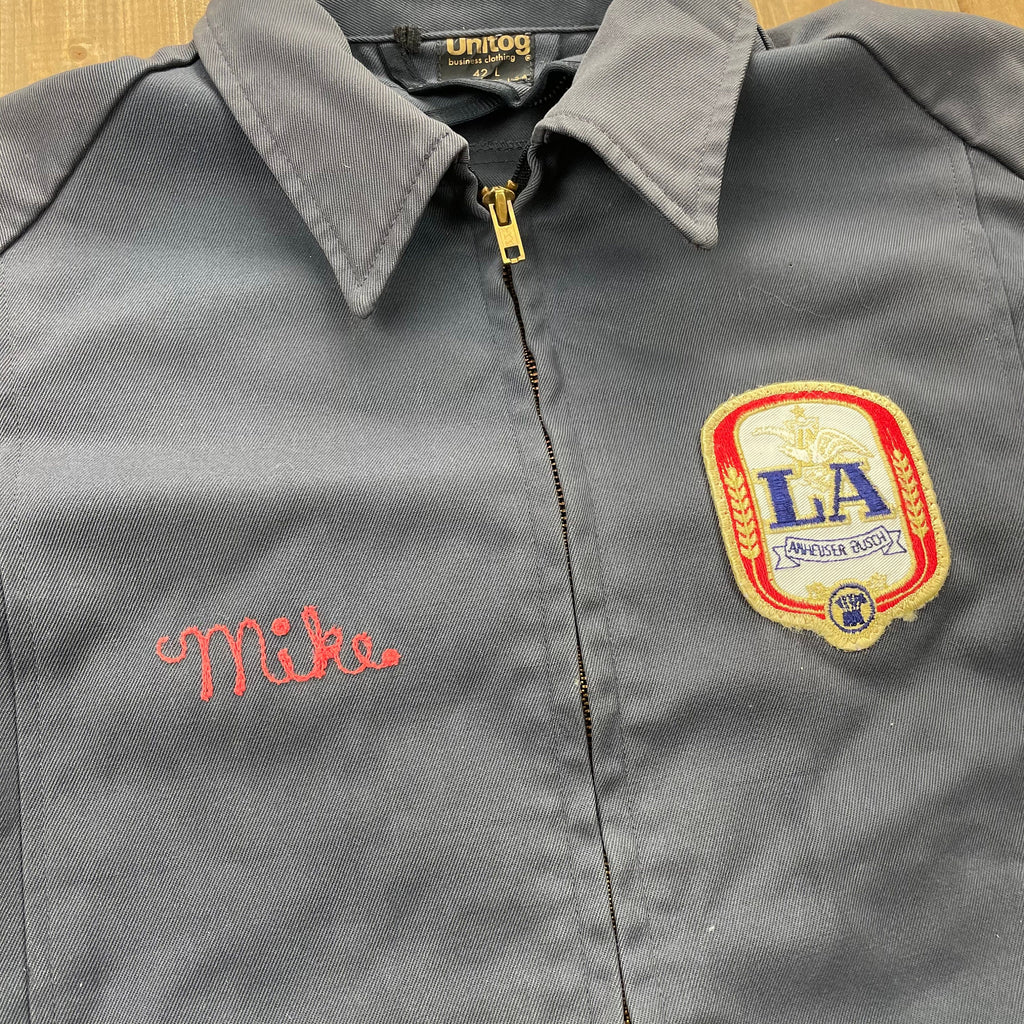 Vintage Unitog LA Beer Patch Work Jacket