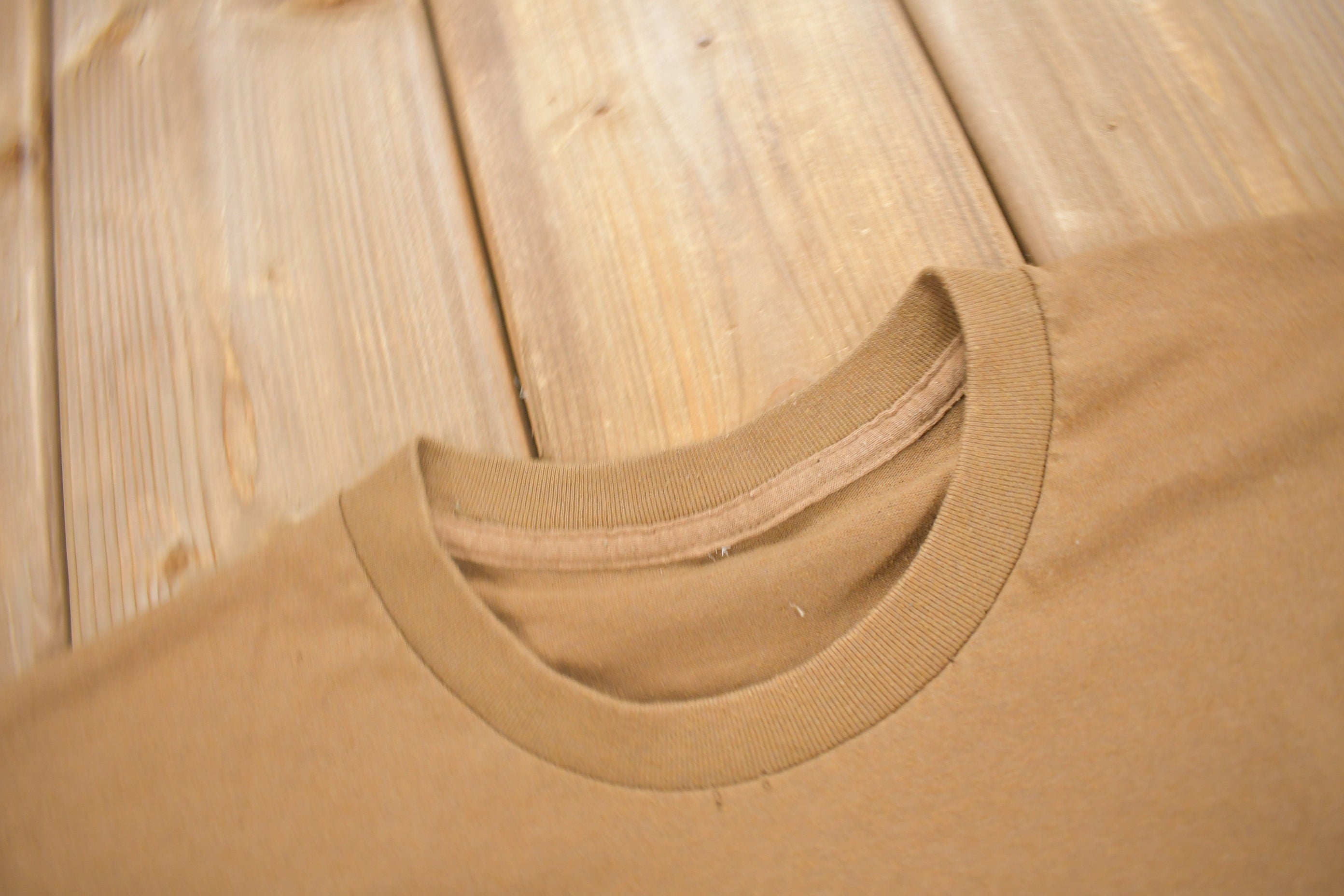 Vintage 1980s Blank Brown T Shirt