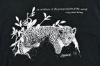 Vintage 1990s Leopard Graphic Long-Sleeve T-Shirt
