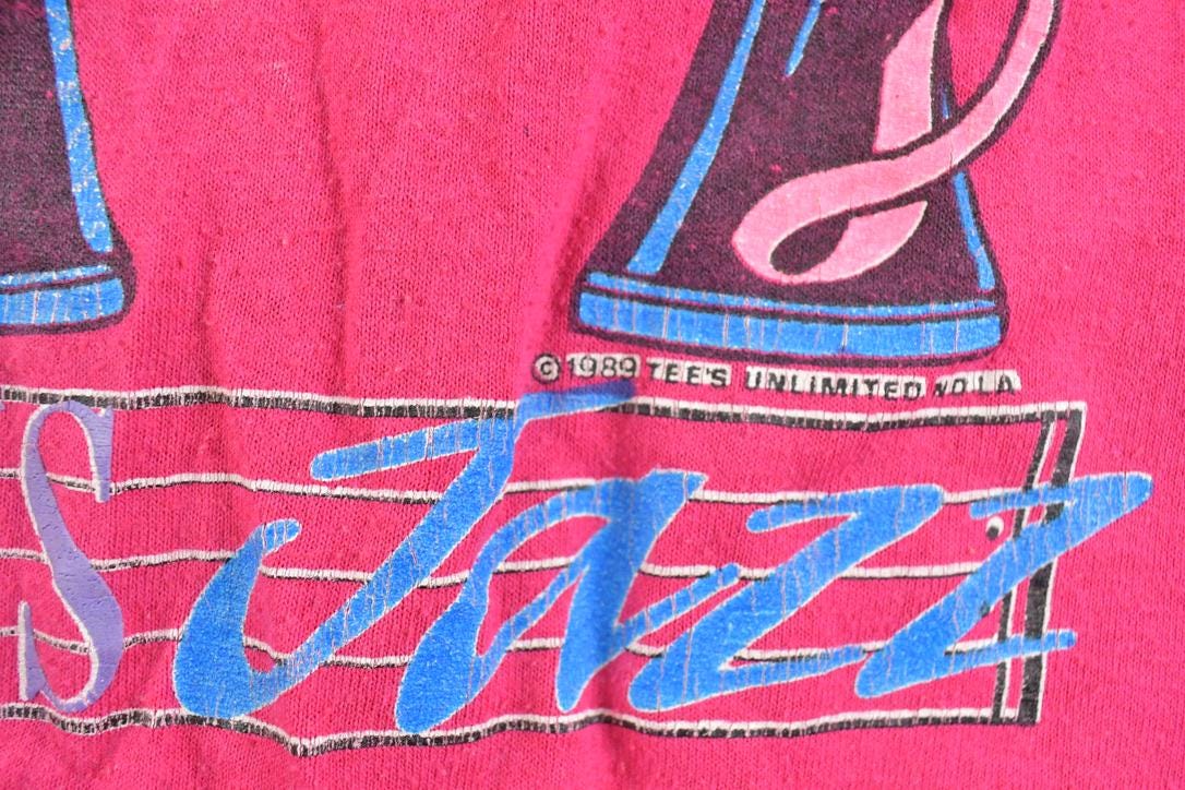 Vintage 1989 New Orleans Jazz Souvenir T-Shirt