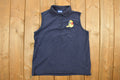 Vintage 1990s Winnie The Pooh Printed Sleeveless Polo Shirt
