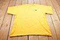 Vintage 1990s Nike Spell Out Yellow Graphic T Shirt