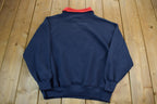 Vintage 1990s Sport Accent Fleece Sweater