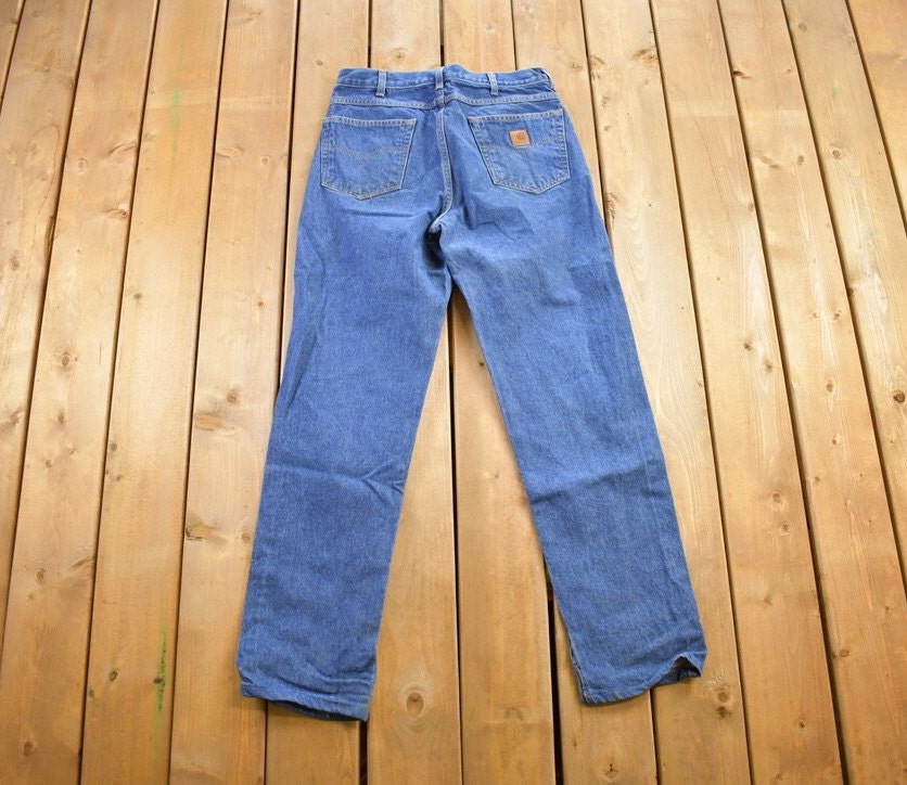 Vintage 1990s Carhartt Blue Jeans Size 32x32