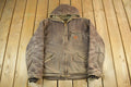 Vintage 2000s Carhartt Hooded Sherpa Lined Jacket Mens Large