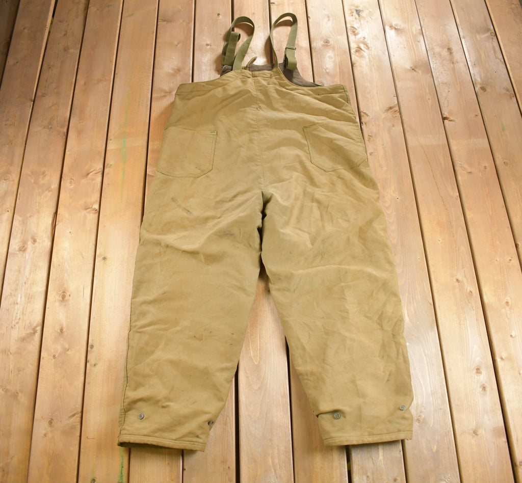Vintage 1940s Navy Deck Bib Overalls WWII
