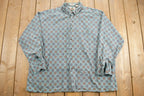 Vintage 1990s Forest Trail Paisley Button Up Shirt