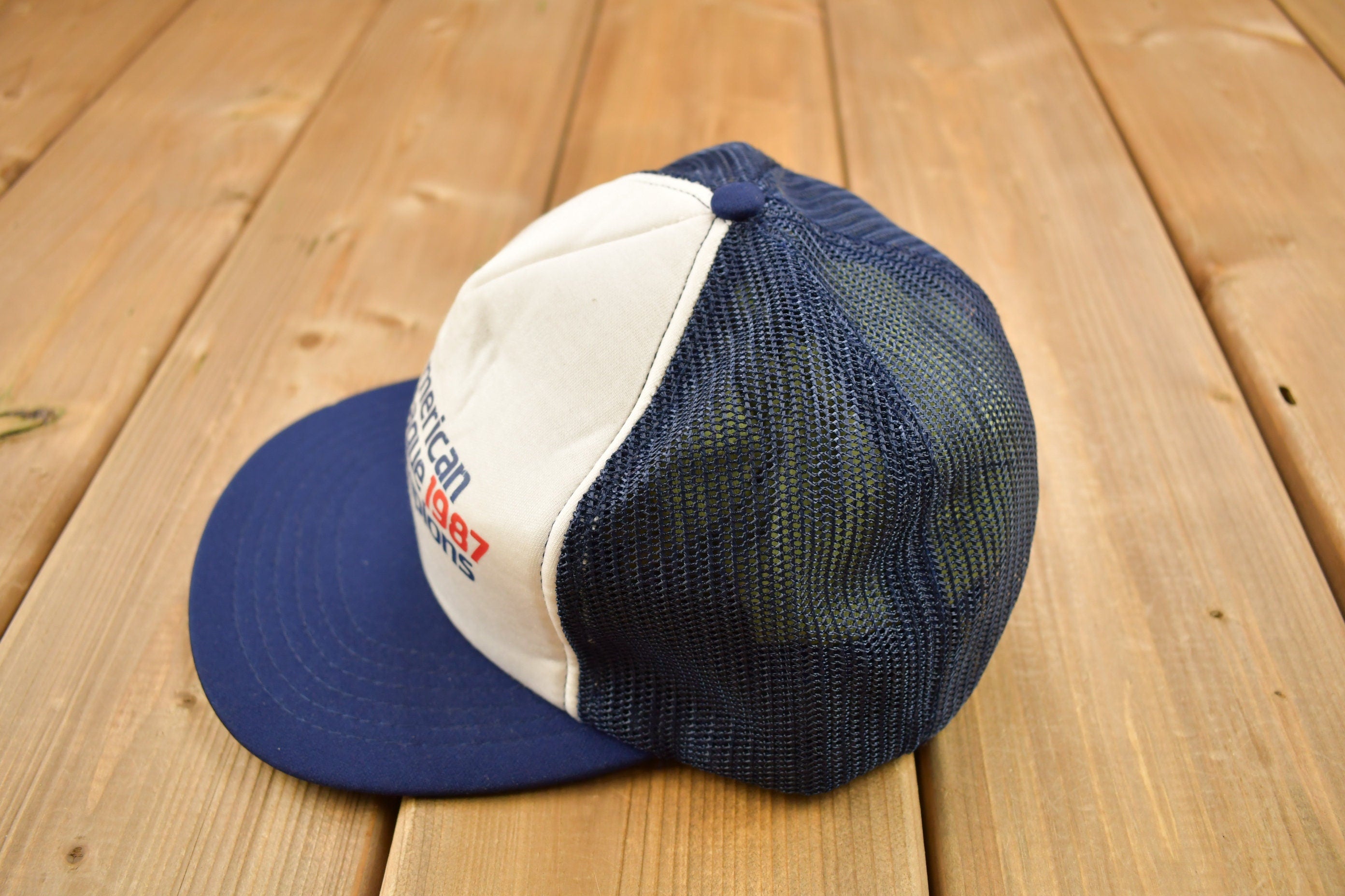 Vintage 1987 Minnesota Twins MLB American Leauge Champions Snap Back Hat