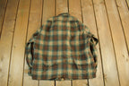 Vintage 1960s Pendleton Wool Flannel Shirt Men's S-M