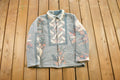 Vintage 1990s Tennis Themed Quilt Jacket