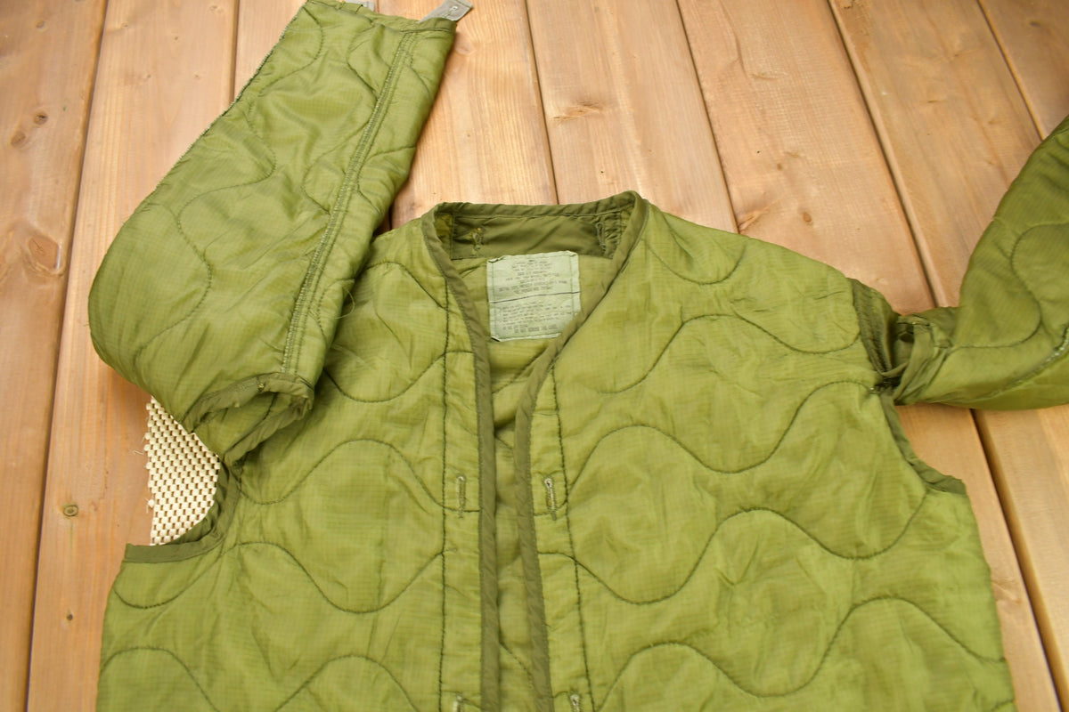 Vintage 1984 M65 Military Jacket Liner Size M
