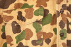 Vintage 1970s Duxbak Camo Button Up Shirt Men's L