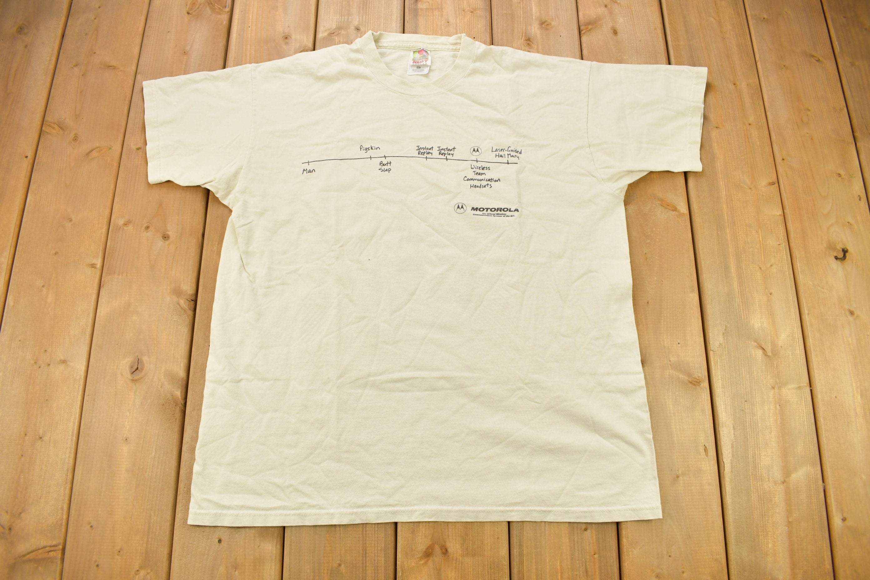 Vintage 1990s Motorola Graphic T Shirt
