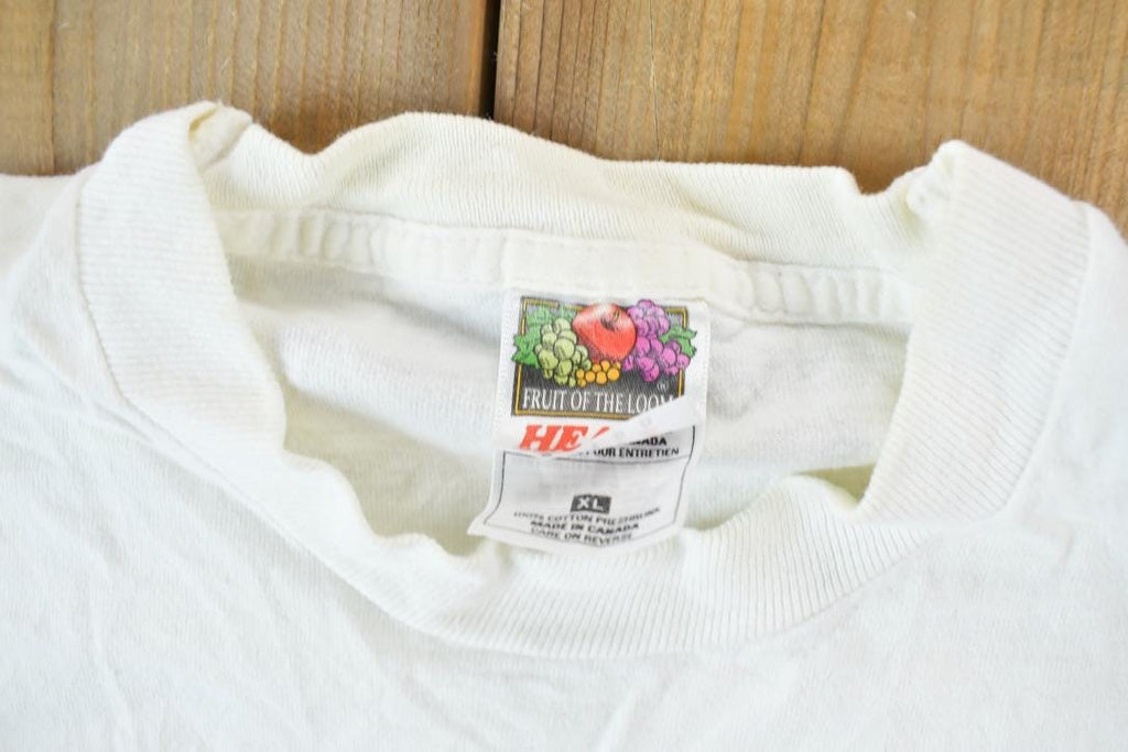 Vintage 1990s Boston Manor Burlington Souvenir T-Shirt / Vintage Streetwear / Vacation Tee / Travel T Shirt