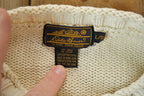 Vintage 1990s Eddie Bauer Floral Design Knit Crewneck Sweater  90s Crewneck  Made In USA  Preppy