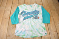 Vintage 1994 Charlotte Hornets NBA Basketball Tie Dye Graphic T-Shirt Made In USA