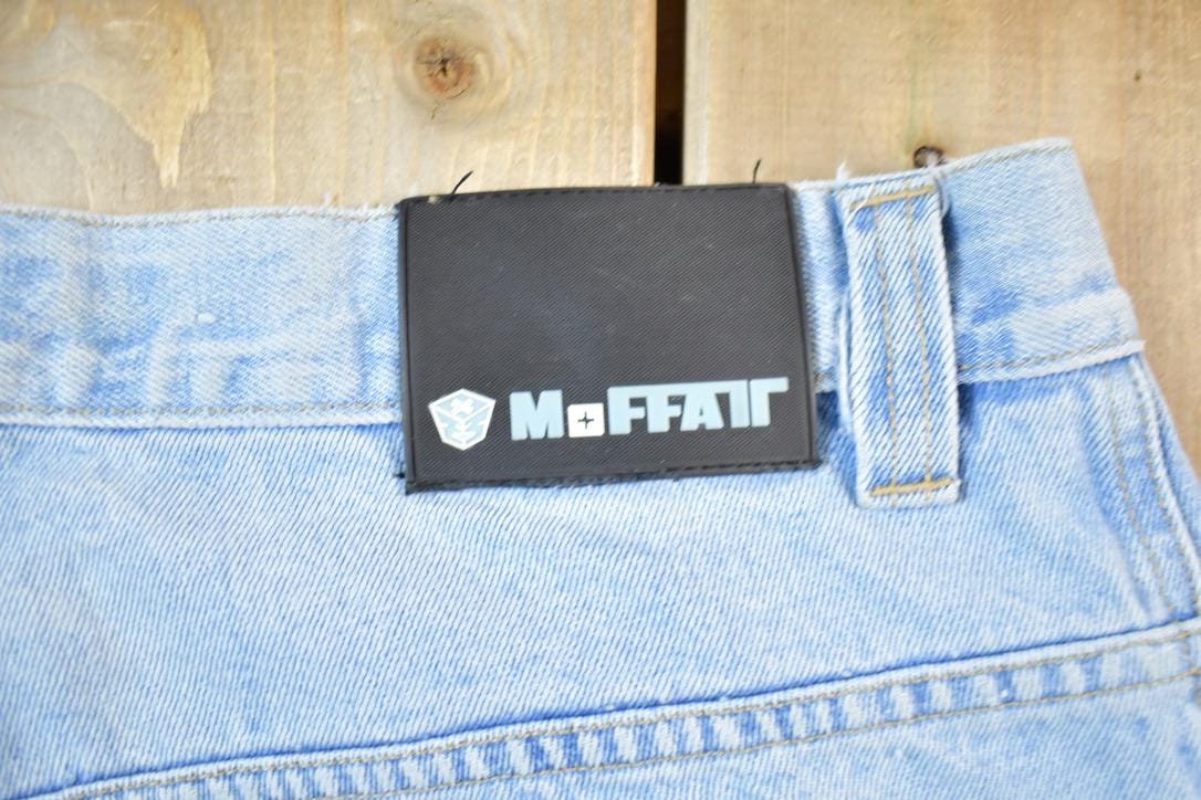Vintage 1990s Moffat Patchwork Hip Hop Denim Jeans Size 32 x 32