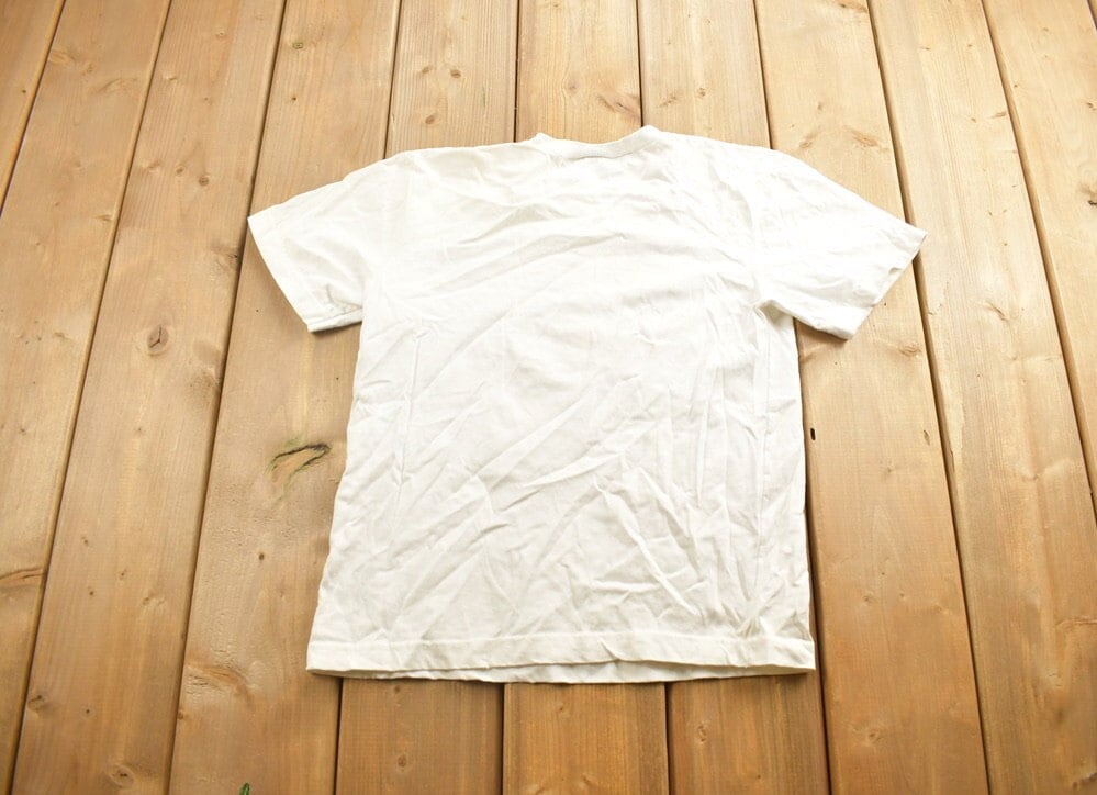 Vintage 1990s Balancing Beam Gymnastics Themed Graphic T Shirt