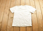Vintage 1990s Balancing Beam Gymnastics Themed Graphic T Shirt