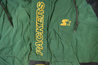 Vintage 1990s Green Bay Packers NFL Starter Anorak Puffer Jacket Men's XL