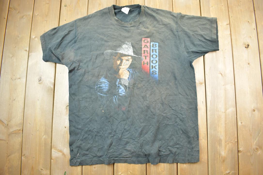 Vintage 1990s Garth Brooks Tour Band T-shirt