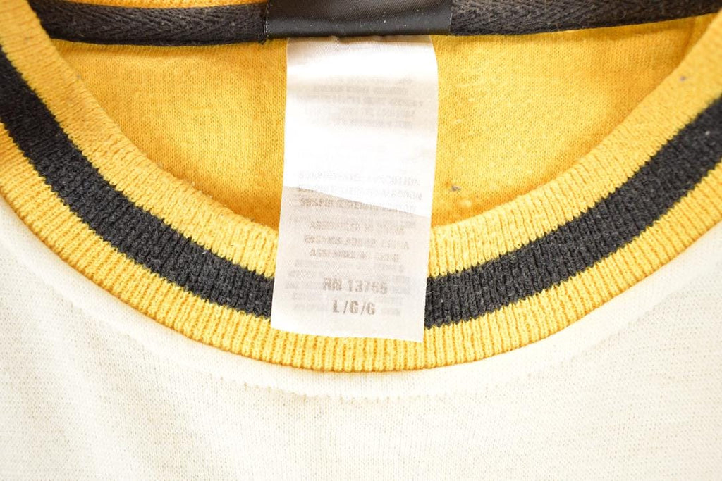 Vintage 1990s Pittsburgh Steelers Pro Player NFL Crewneck Sweatshirt Men's L
