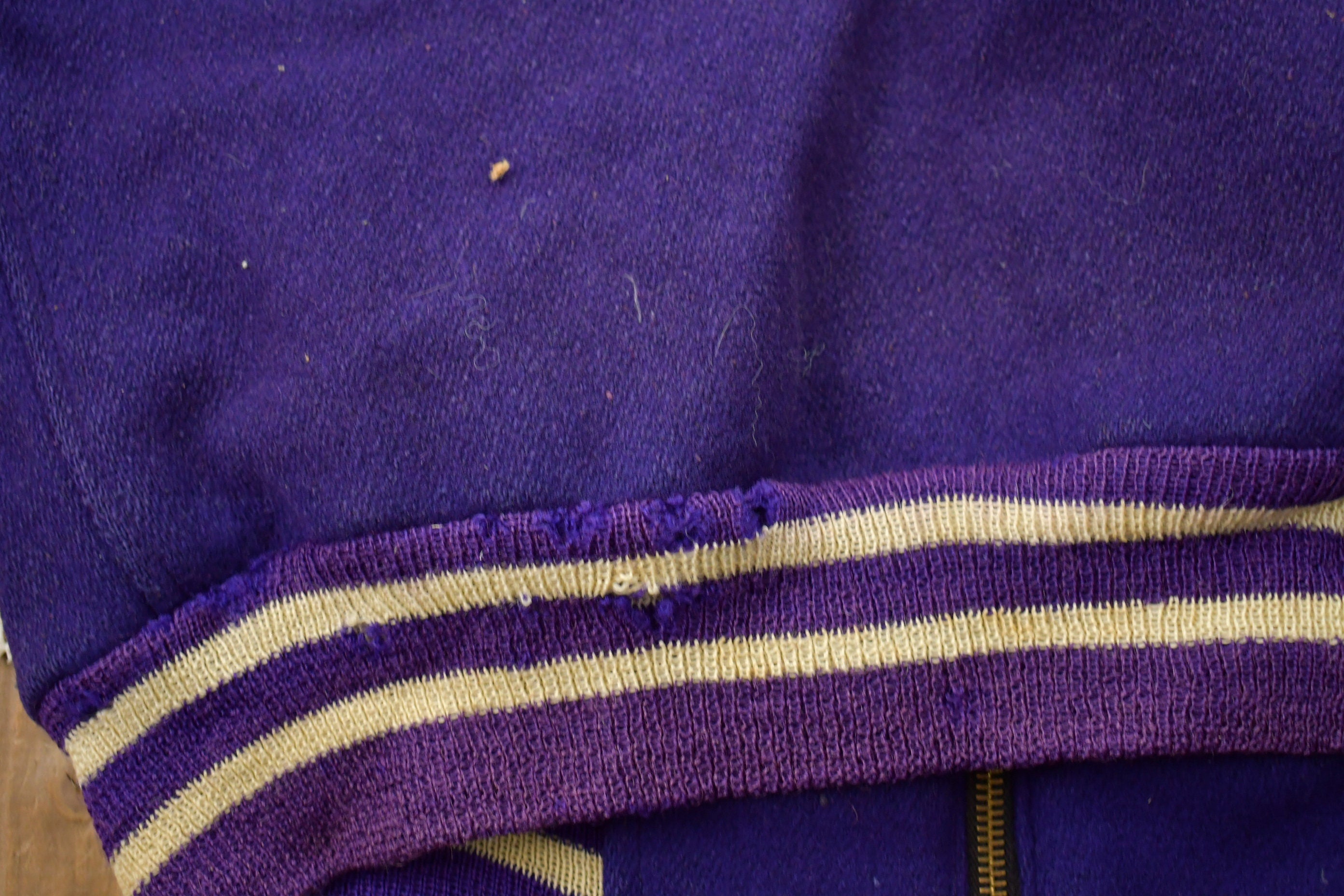 Vintage 1980s University of Western Mustangs Collegiate Jacket
