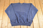 Vintage 1990s Hanes Streetwear Blank Crewneck Sweatshirt Men's L