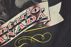 Vintage 1991 Kingston Harley Davidson Ontario Canada Single Stitch Graphic T-Shirt Made In USA