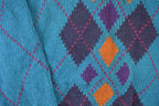 Vintage 1990s Sears Argyle Pattern Knit Crewneck Sweater Mens M