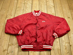 Vintage 1980s Jacoby Waterproofing Satin Work Jacket
