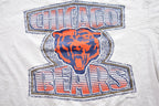 Vintage 1995 Chicago Bears NFL Graphic Logo7 T-Shirt