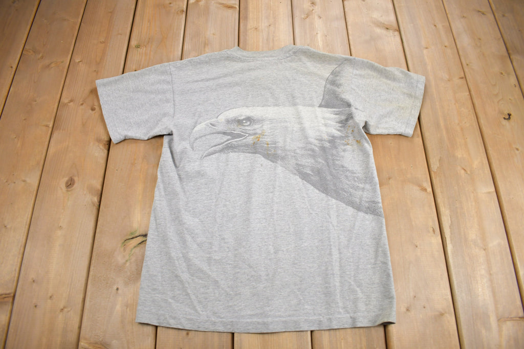 Vintage 1990s Alaska Bald Eagle Graphic T-Shirt