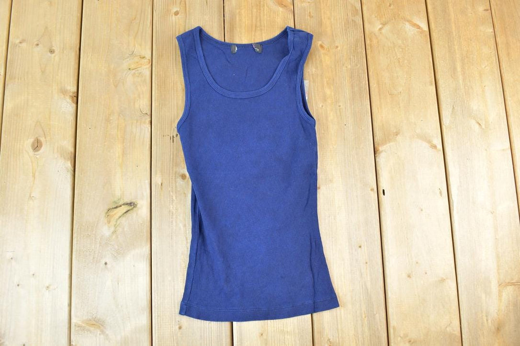 Women Vintage Vigoss Y2K Tank Top / Vigoss Grunge Skull Print / Contrast Stitch / Internet Famous Clothing / Over Dyed