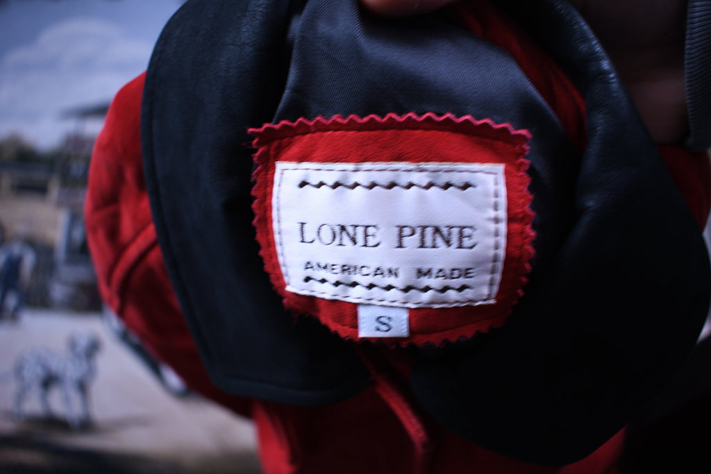 Vintage 1990s Lone Pine Suede Coat