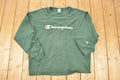 Vintage Y2K Champion Text Logo Crewneck Sweatshirt Men's XL