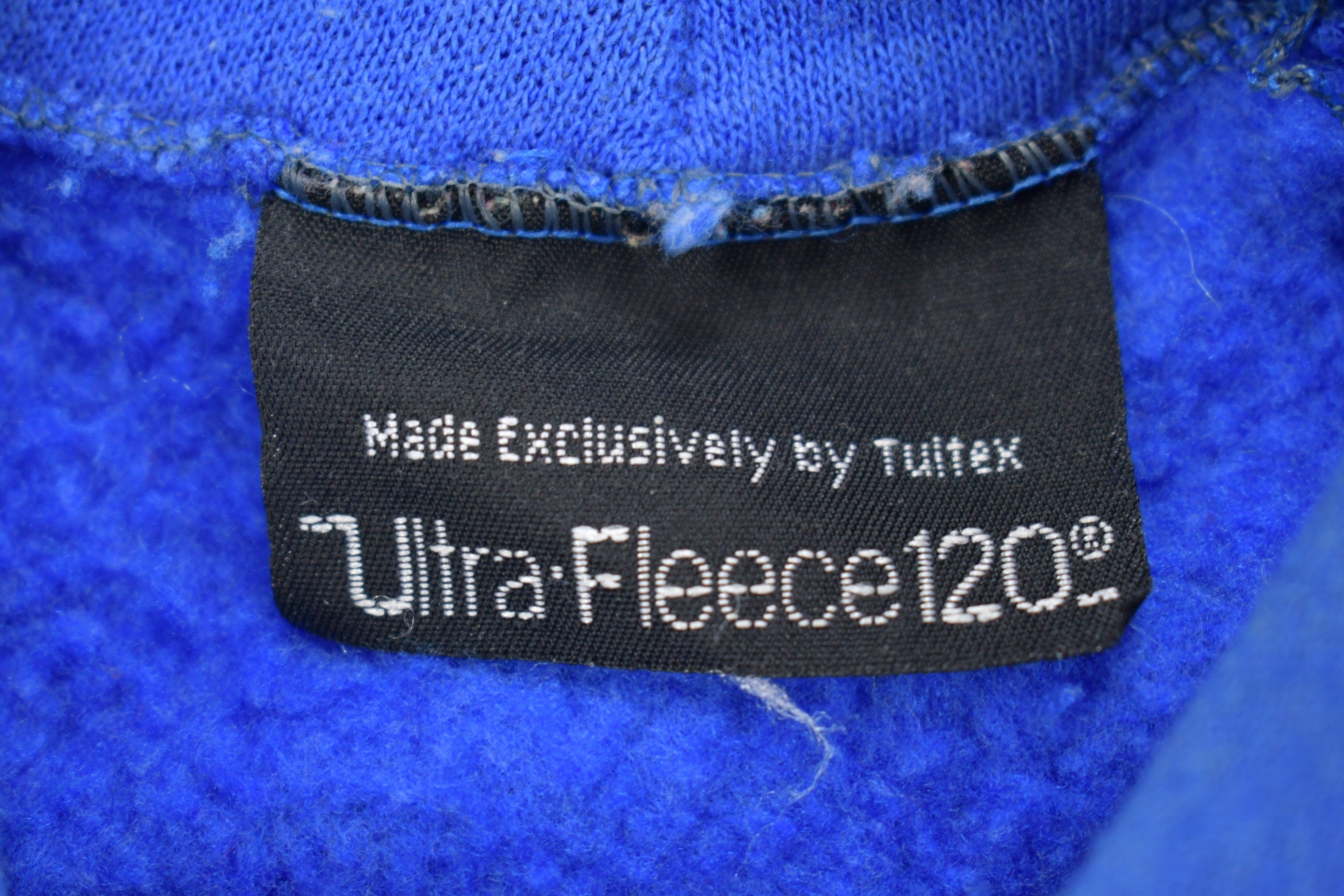 Vintage 1980s Tultex Blank Hooded Sweatshirt