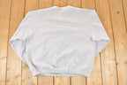 Vintage 1990s FOTL Blank Heather Grey Crewneck Sweatshirt Men's L