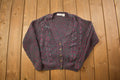 Vintage 1990s Cristina Knitted Cardigan Sweater