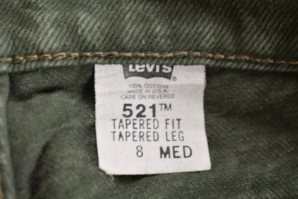 Vintage 1990s 521 Levi's Red Tab Jeans Size 26 x 30