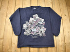 Vintage 1990s Best American Clothing Co Cute Floral Crewneck