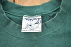 Vintage 1990s University of Notre Dame Fighting Irish Embroidered Collegiate T-Shirt