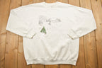 Vintage 1990s Christmas Themed Crewneck Sweatshirt