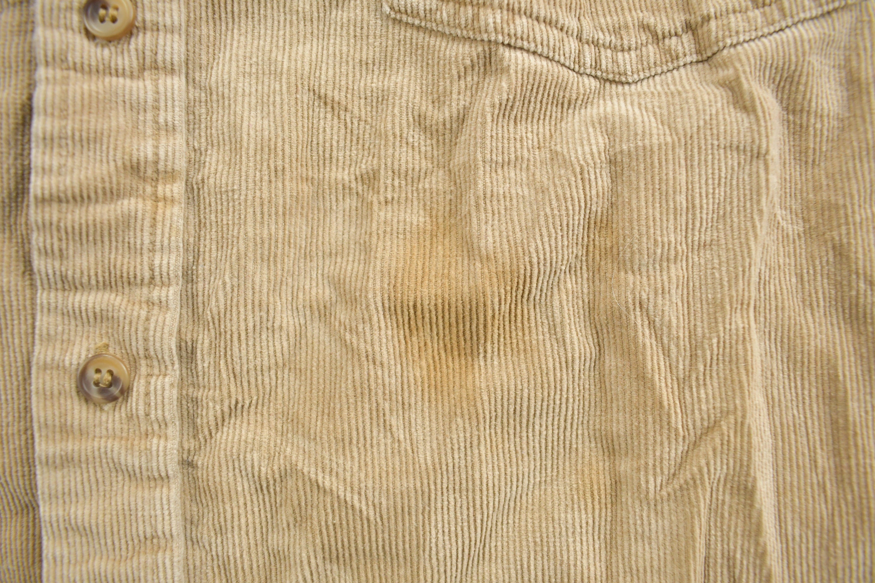 Vintage 1990s Appalachian Trail Cordarouy Blank Button Up Shirt