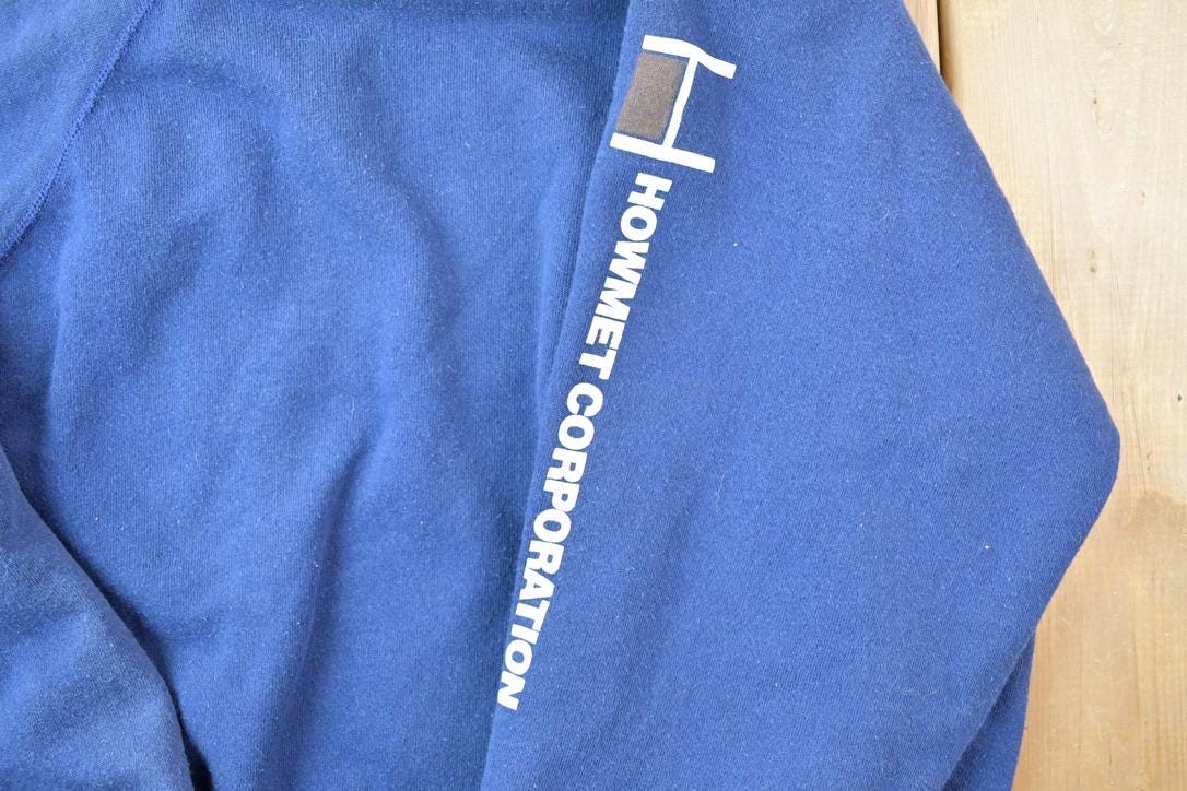 Vintage 1990s Howmet Corporation Crewneck Sweatshirt