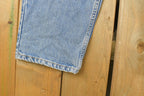 Vintage 1990s Levi's 560 Loose Straight Denim Jeans Women's 32 x 31 / 90s Levi's / Distressed Sun Faded Jeans