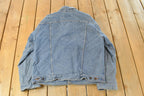 Vintage 1990s Levi's Blanket Lined Denim Jean Trucker Jacket Men's XL