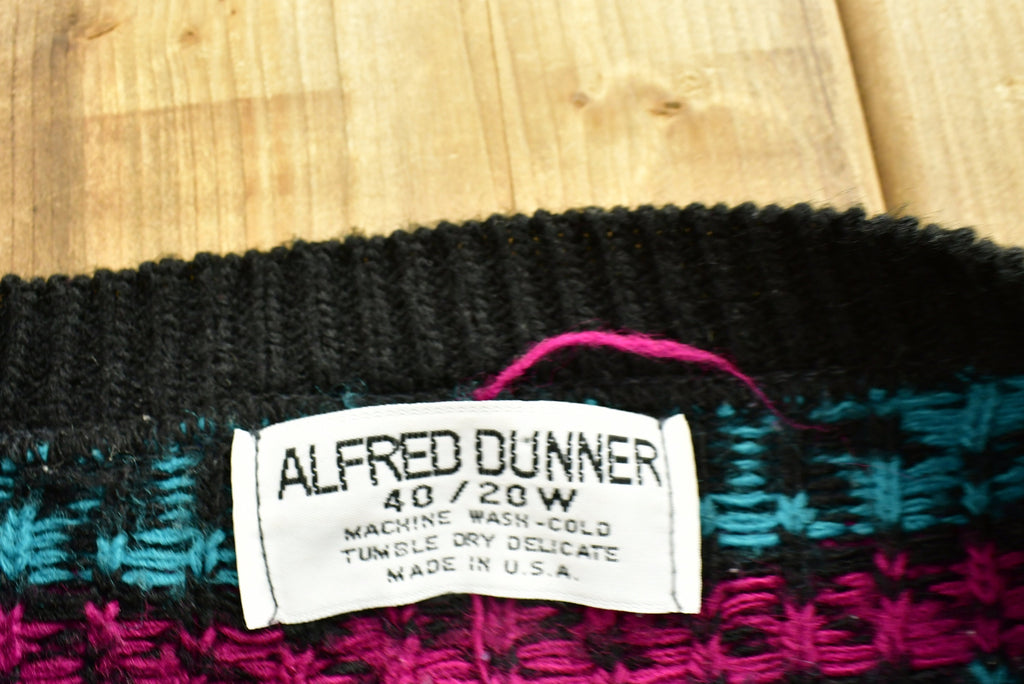Vintage 1990's Alfred Dunner Abstarct Knitted Sweater