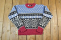 Vintage 1990s Ski Gear Knit Crewneck Sweater